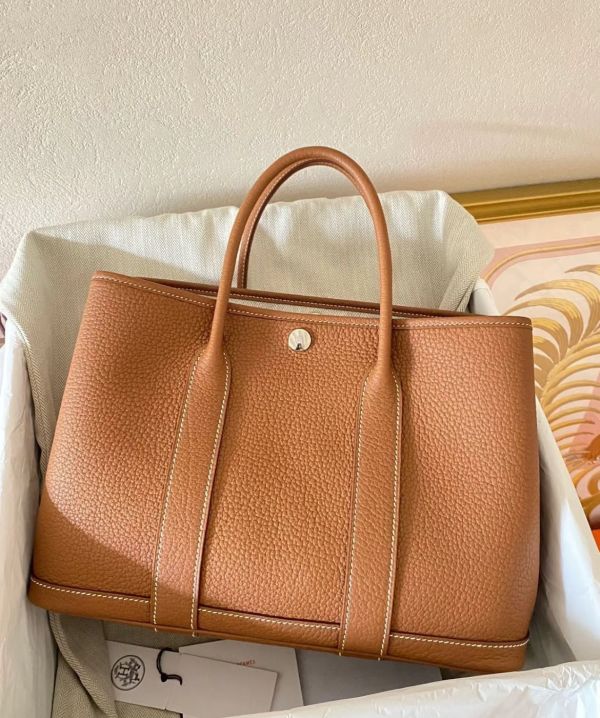 Hermès garden party 30 全皮革 金棕 buywithada,france,全球代購,歐洲,exquisite,quality goods,posh,fancy,luxurious