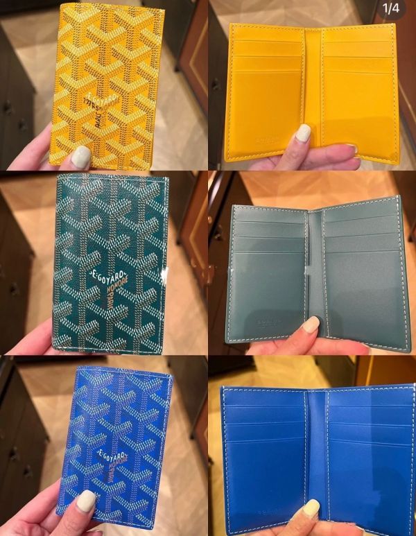 GOYARD 經典對折卡包 buywithada,france,全球代購,歐洲,exquisite,quality goods,posh,fancy,luxurious