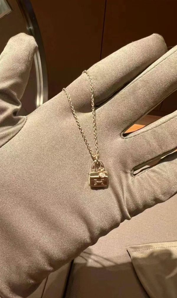 Hermes 康康單鑽項鍊 buywithada,france,全球代購,歐洲,exquisite,quality goods,posh,fancy,luxurious