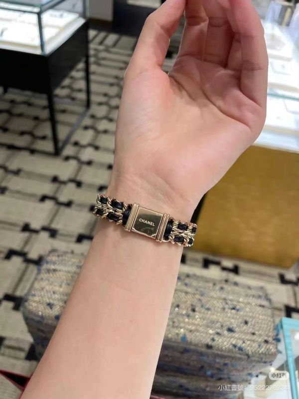 Chanel 經典方糖黑金手錶 buywithada,france,全球代購,歐洲,exquisite,quality goods,posh,fancy,luxurious
