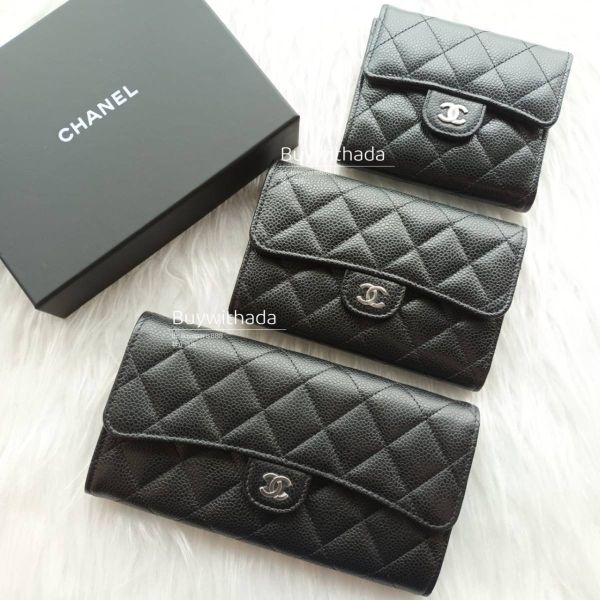 CHANEL CF 黑荔枝翻蓋銀釦長夾 台灣現貨 buywithada,france,全球代購,歐洲,exquisite,quality goods,posh,fancy,luxurious