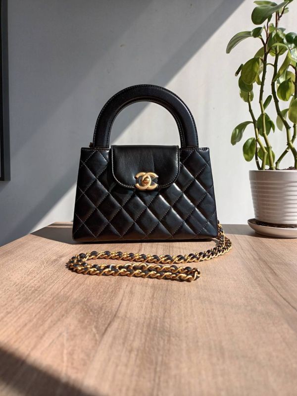 CHANEL KELLY 大號 黑金 buywithada,france,全球代購,歐洲,exquisite,quality goods,posh,fancy,luxurious