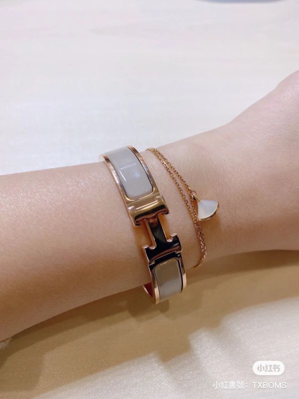 HERMES H 手環 奶茶玫瑰金 PM buywithada,france,全球代購,歐洲,exquisite,quality goods,posh,fancy,luxurious