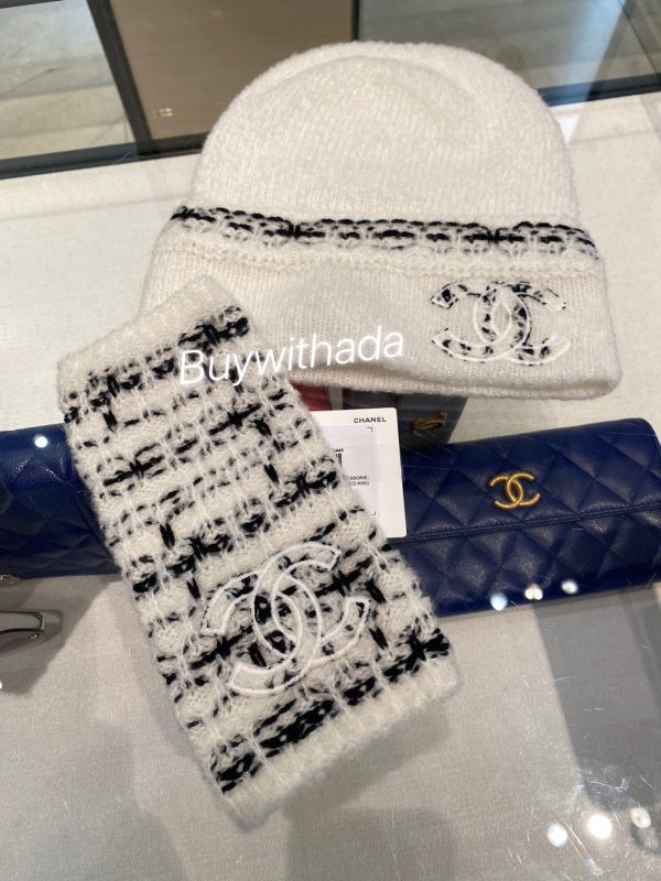 CHANEL 23B 最新秋冬毛帽 白色 buywithada,france,全球代購,歐洲,exquisite,quality goods,posh,fancy,luxurious