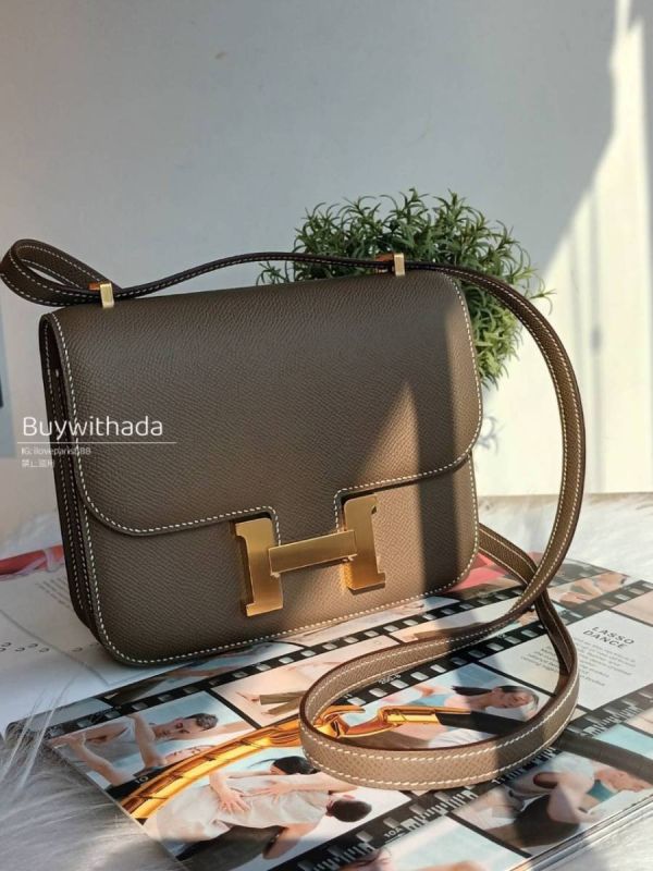 Hermes Mini Constance 大象灰金扣 Epsom buywithada,france,全球代購,歐洲,exquisite,quality goods,posh,fancy,luxurious