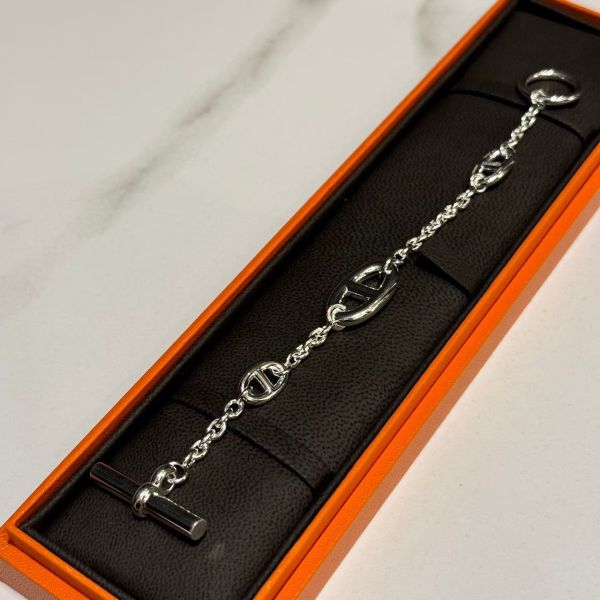 HERMES 純銀豬鼻子手鏈 SH/ST/LG buywithada,france,全球代購,歐洲,exquisite,quality goods,posh,fancy,luxurious