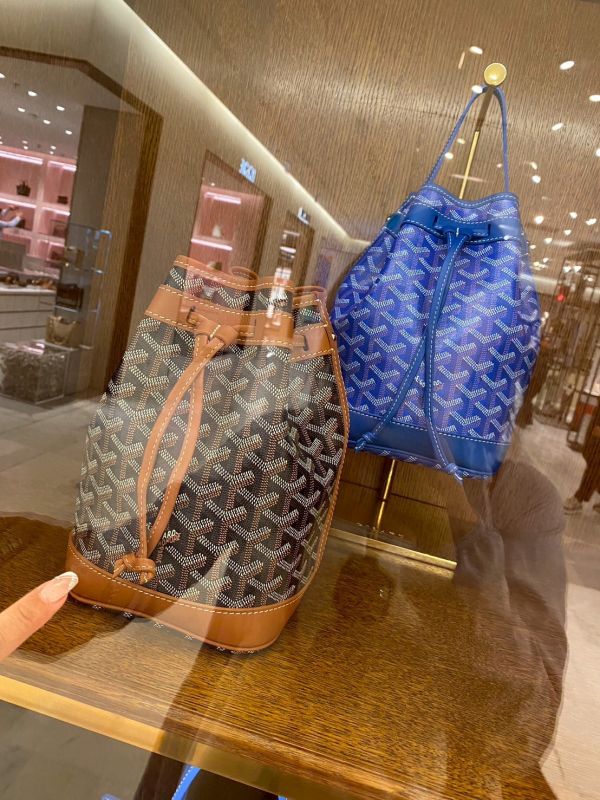 GOYARD 水桶包 黑棕色 buywithada,france,全球代購,歐洲,exquisite,quality goods,posh,fancy,luxurious