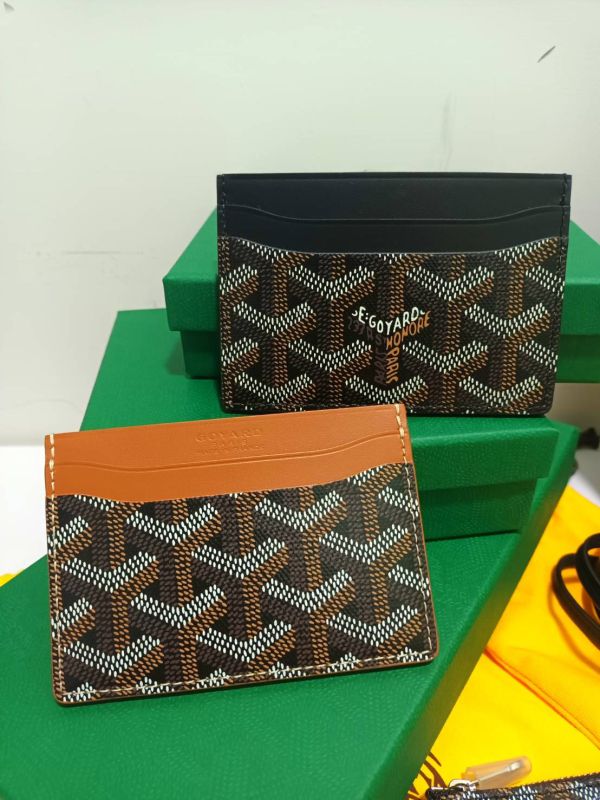 GOYARD 卡夾 黑棕 buywithada,france,全球代購,歐洲,exquisite,quality goods,posh,fancy,luxurious