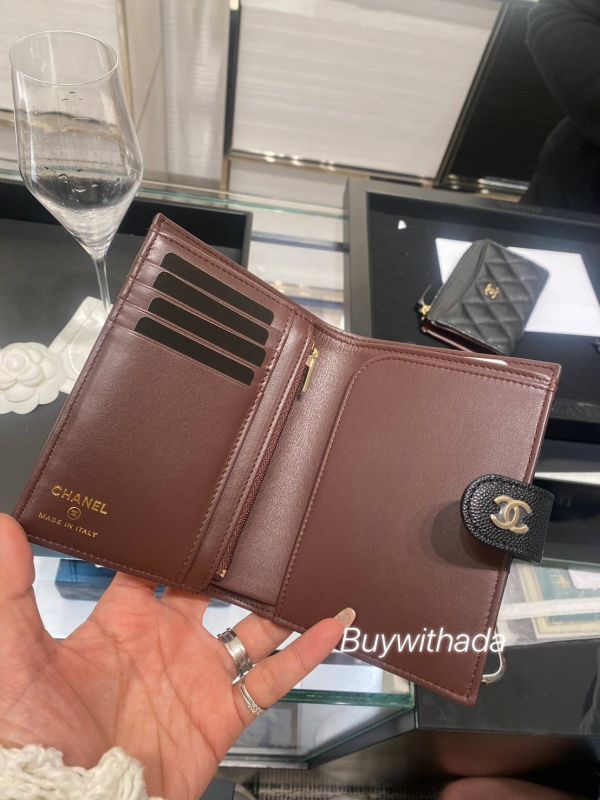 新鮮抵台 CHANEL 護照卡夾零錢包 黑荔枝金釦 buywithada,france,全球代購,歐洲,exquisite,quality goods,posh,fancy,luxurious