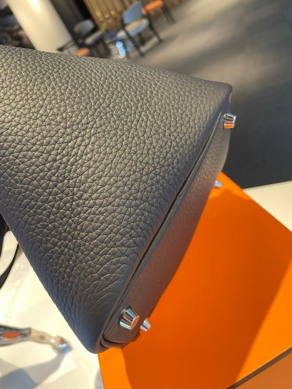 HERMES picotin18午夜藍銀釦 buywithada,代購,歐洲