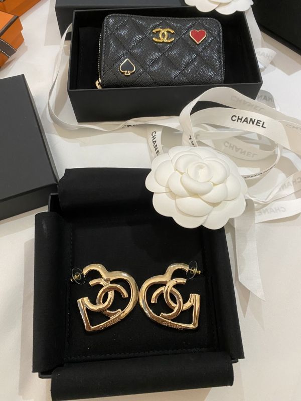 Chanel 22p愛心耳環 buywithada,france,全球代購,歐洲,exquisite,quality goods,posh,fancy,luxurious