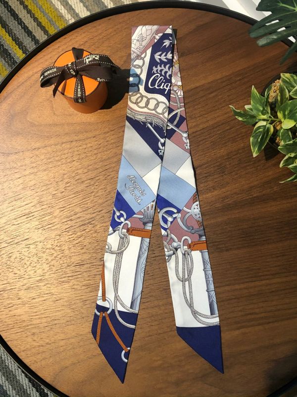 Hermes 藍紫色Twilly 跟著ada買