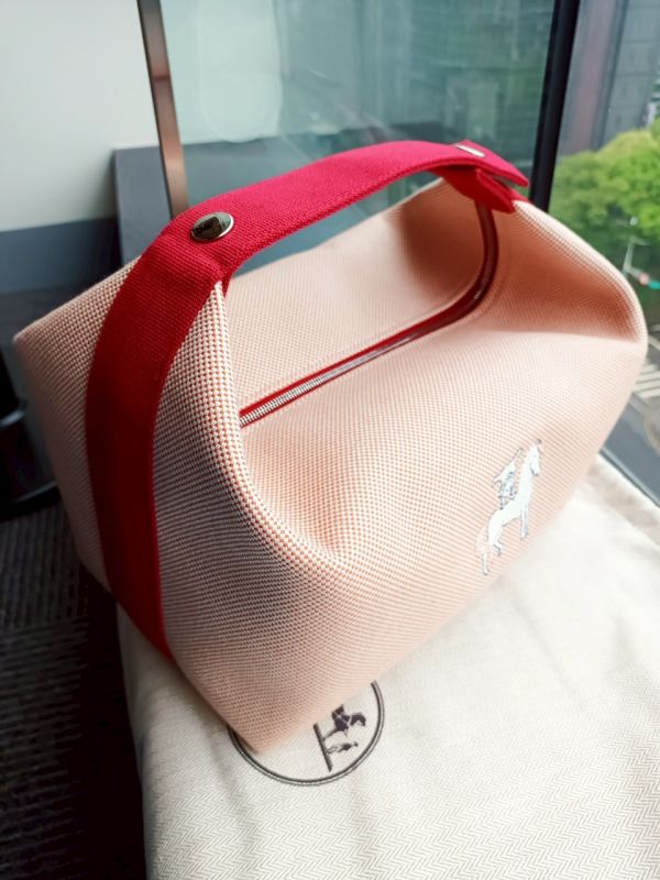 Hermès bride a brac 便當包/飯盒包 Baby 系列 GM 陶土紅拚色 buywithada,france,全球代購,歐洲,exquisite,quality goods,posh,fancy,luxurious