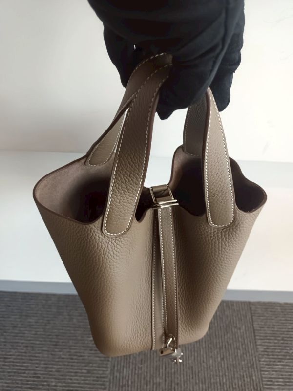 Hermès Picotin 18 大象灰銀釦 buywithada,france,全球代購,歐洲,exquisite,quality goods,posh,fancy,luxurious