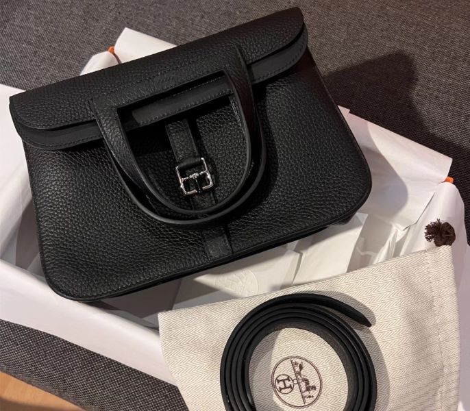 HERMES HALZAN 25 黑銀 buywithada,france,全球代購,歐洲,exquisite,quality goods,posh,fancy,luxurious