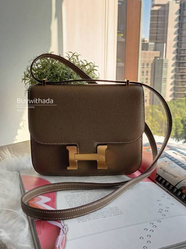 Hermes Mini Constance 大象灰金扣 Epsom buywithada,france,全球代購,歐洲,exquisite,quality goods,posh,fancy,luxurious