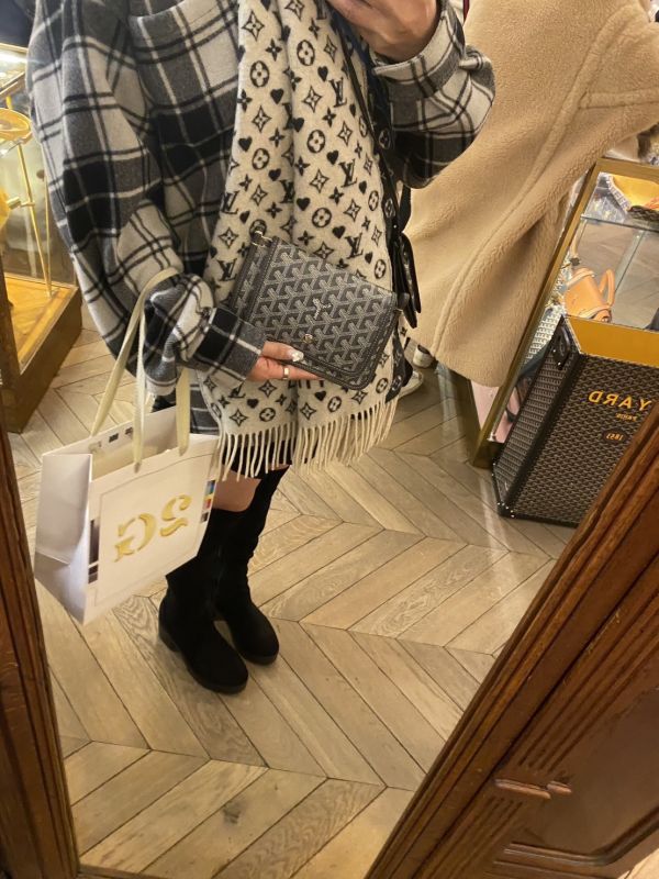 GOYARD PLUMET 信封包 灰色 buywithada,france,全球代購,歐洲,exquisite,quality goods,posh,fancy,luxurious