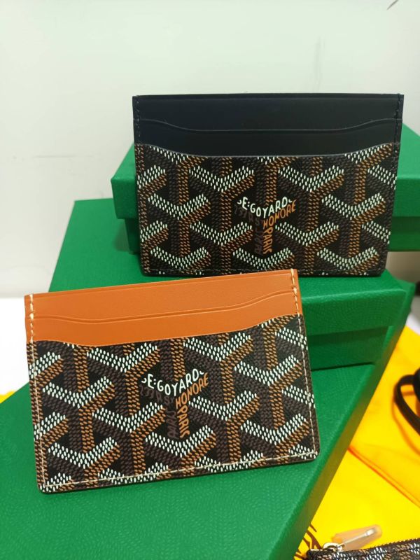 GOYARD 卡夾 黑棕 buywithada,france,全球代購,歐洲,exquisite,quality goods,posh,fancy,luxurious