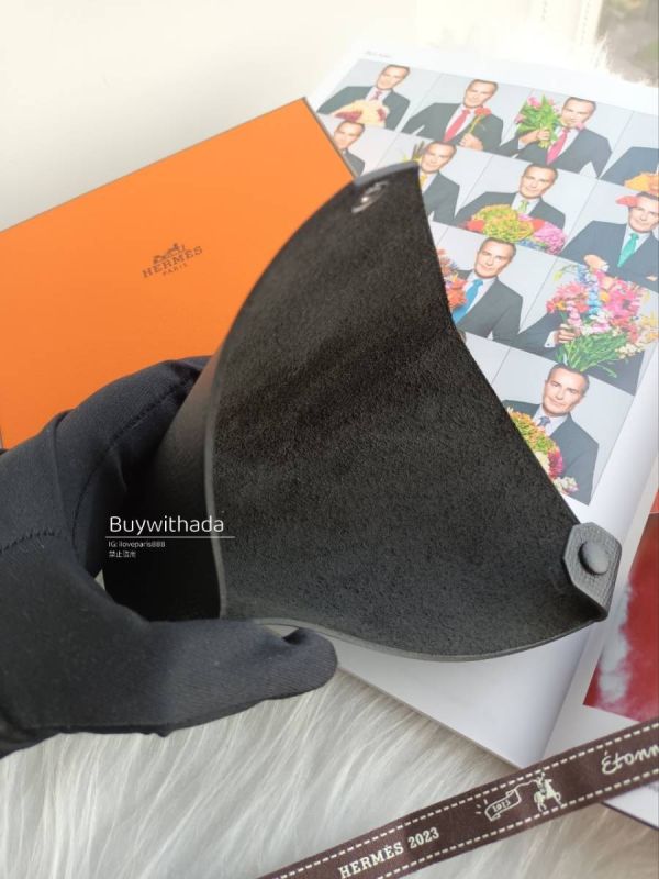 HERMES 全黑 護照夾 EPSOM buywithada,france,全球代購,歐洲,exquisite,quality goods,posh,fancy,luxurious