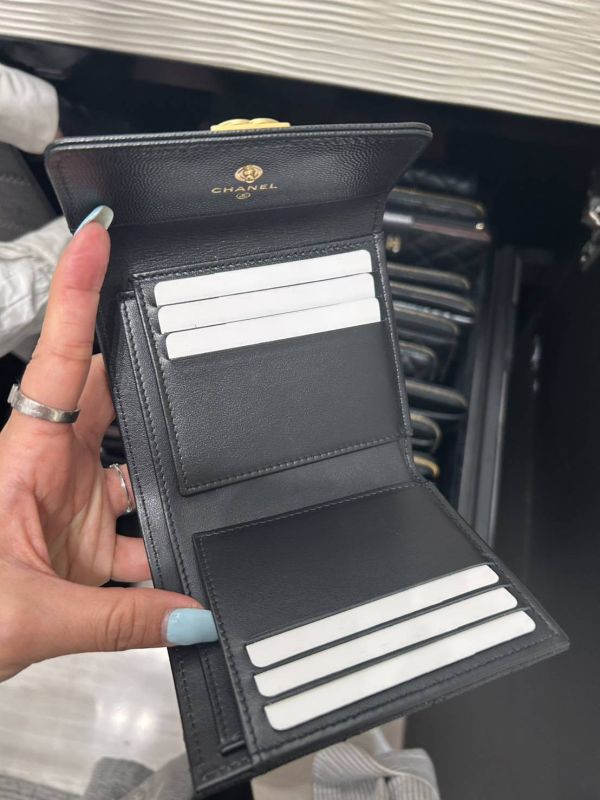 CHANEL BOY 三折金釦短夾 buywithada,france,全球代購,歐洲,exquisite,quality goods,posh,fancy,luxurious