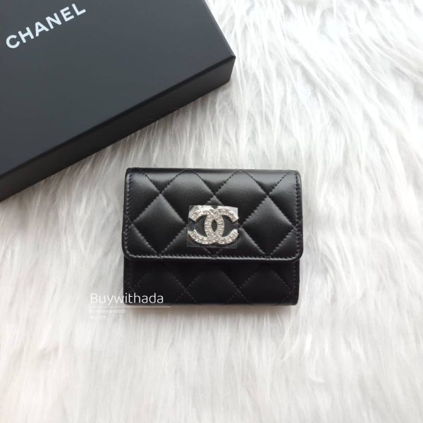 新鮮抵台 CHANEL 方鑽CC logo 雙層卡包 buywithada,france,全球代購,歐洲,exquisite,quality goods,posh,fancy,luxurious