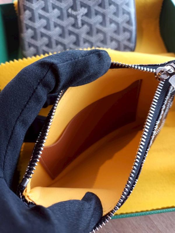 GOYARD 黑棕色一字錢包 buywithada,france,全球代購,歐洲,exquisite,quality goods,posh,fancy,luxurious