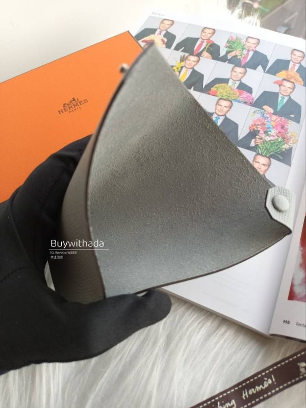 HERMES 8U冰川灰 新色 護照夾 EPSOM buywithada,france,全球代購,歐洲,exquisite,quality goods,posh,fancy,luxurious