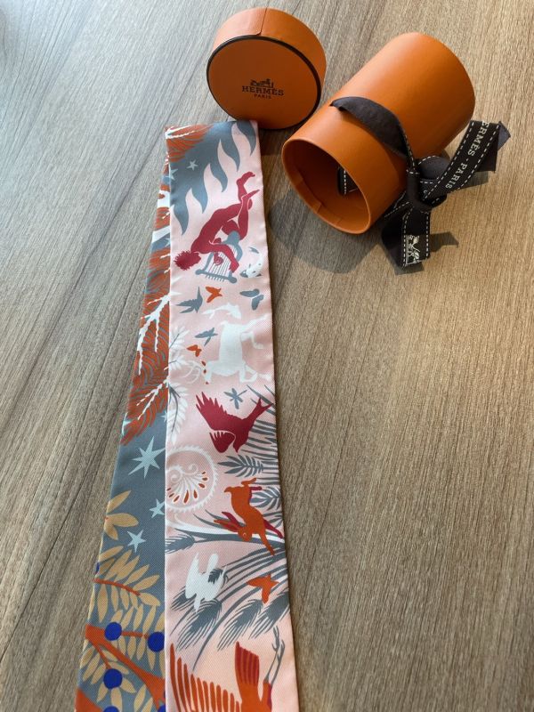 HERMES瑪雅叢林twilly buywithada,精品,boutique