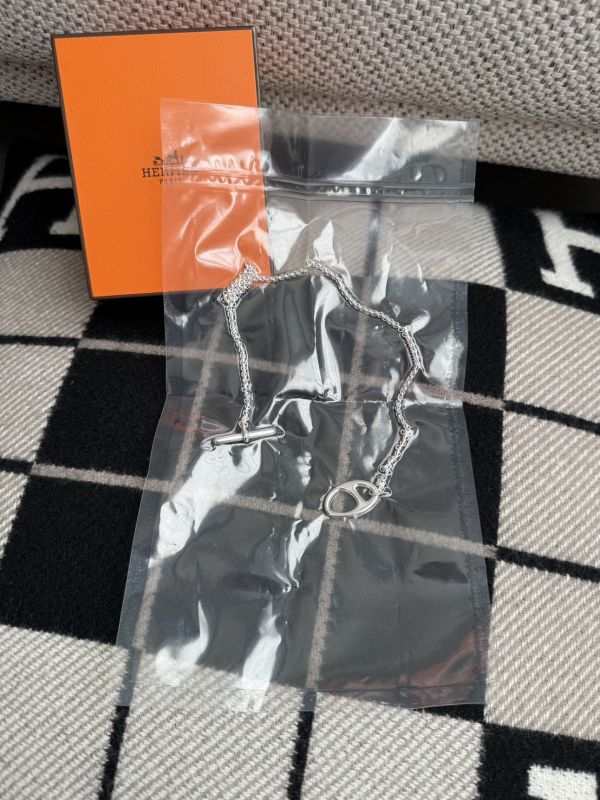 Hermès ancre punk 項鍊 銀飾 44號 buywithada,france,全球代購,歐洲,exquisite,quality goods,posh,fancy,luxurious