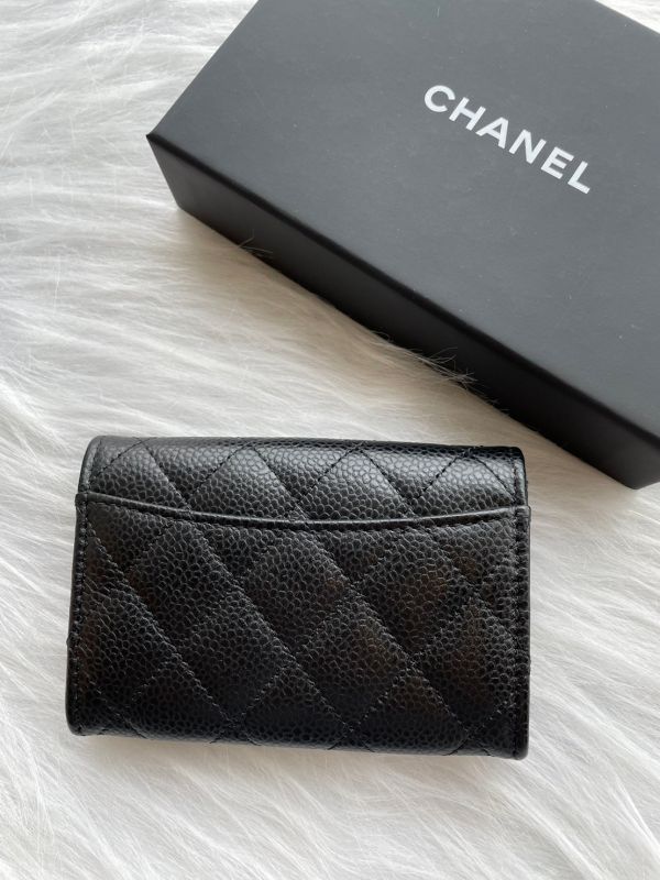 CHANEL O COIN PURSE CF 黑荔枝金釦 單層零錢卡包 buywithada,france,全球代購,歐洲,exquisite,quality goods,posh,fancy,luxurious