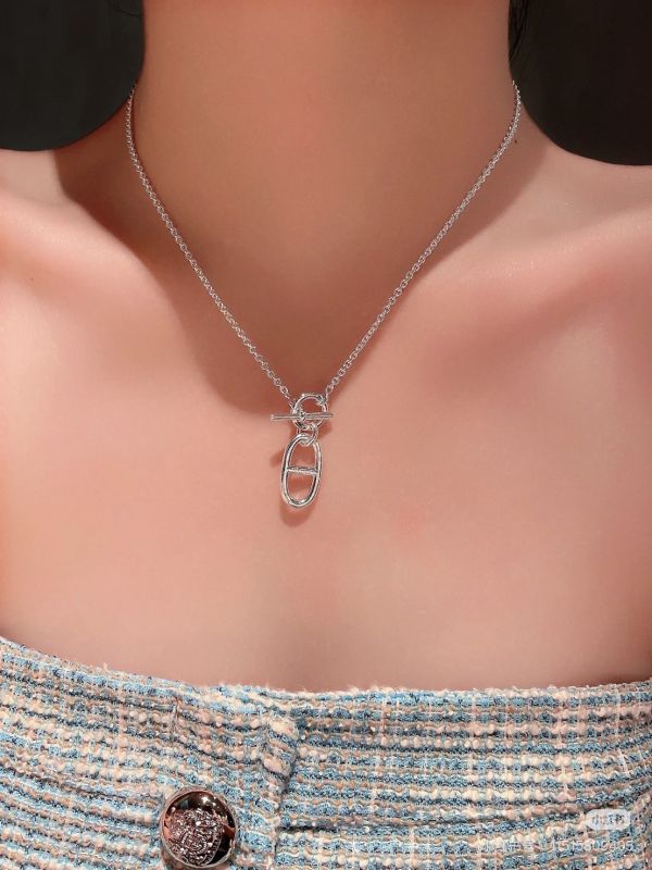 HERMES 925純銀豬鼻項鍊 buywithada,france,全球代購,歐洲,exquisite,quality goods,posh,fancy,luxurious