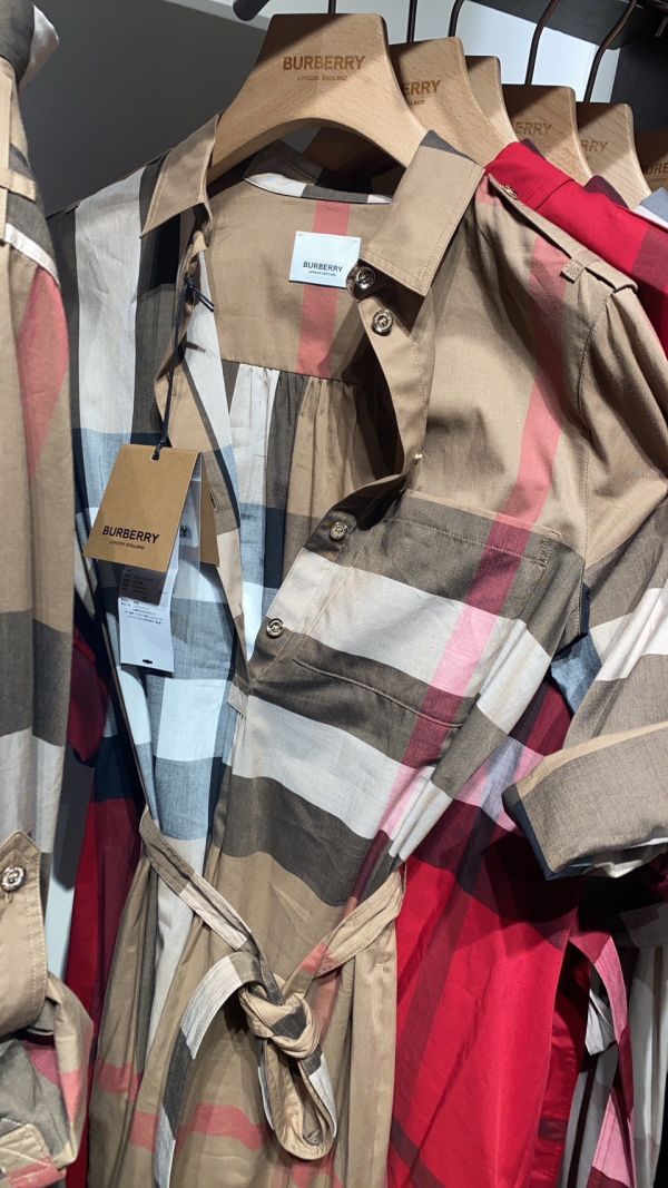 折扣 Burberry 四色 格紋洋裝 buywithada,france,全球代購,歐洲,exquisite,quality goods,posh,fancy,luxurious