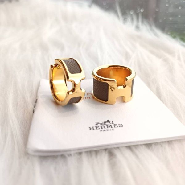 HERMES Olympe 戒指 大象灰金 S buywithada,france,全球代購,歐洲,exquisite,quality goods,posh,fancy,luxurious
