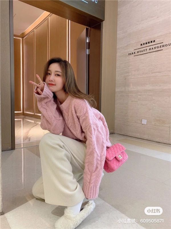 CHANEL 23B 最新款 CF20 粉紫色毛尼 香檳金釦 buywithada,france,全球代購,歐洲,exquisite,quality goods,posh,fancy,luxurious