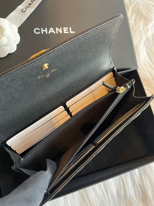 CHANEL BOY 黑荔枝金釦翻蓋長夾 buywithada,france,全球代購,歐洲,exquisite,quality goods,posh,fancy,luxurious