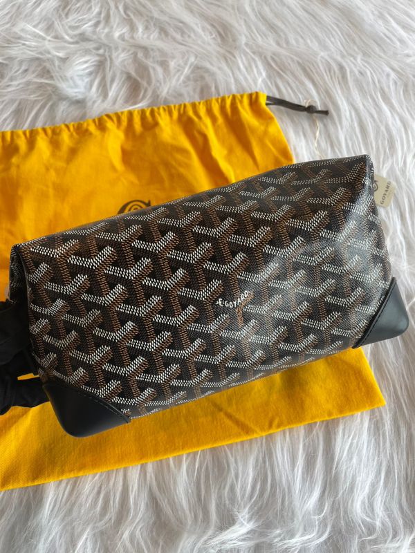 GOYARD BOWLING25 黑色 手包 buywithada,france,全球代購,歐洲,exquisite,quality goods,posh,fancy,luxurious