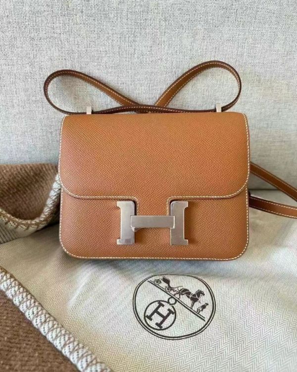 Hermes Constance 19 金棕銀 Epsom buywithada,france,全球代購,歐洲,exquisite,quality goods,posh,fancy,luxurious