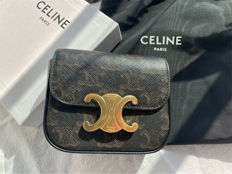 CELINE迷你老花凱旋門包  台灣售價43000 buywithada,代購,精品,廢包