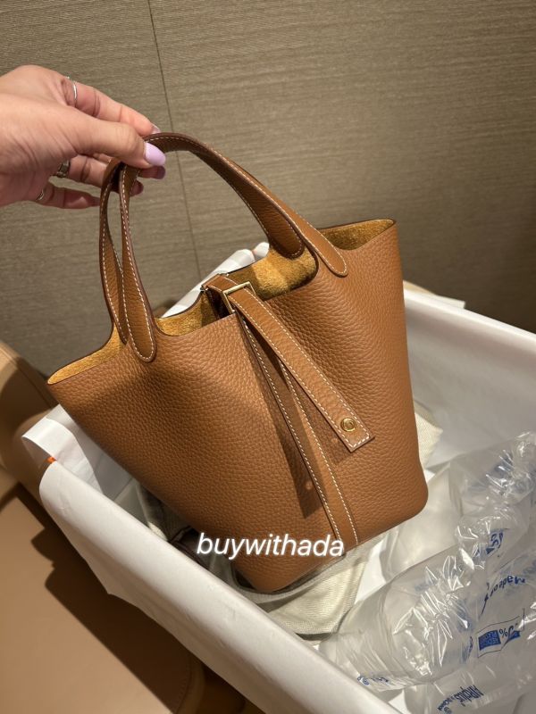 HERMES PICOTIN 18 金棕金釦 k刻 台灣購証 現貨 O 關鍵字ADA商店,網路商城,只售真品,品質保證,歡迎預約面交buywithada,france,全球代購,歐洲,quality goods,fancy,CHANEL