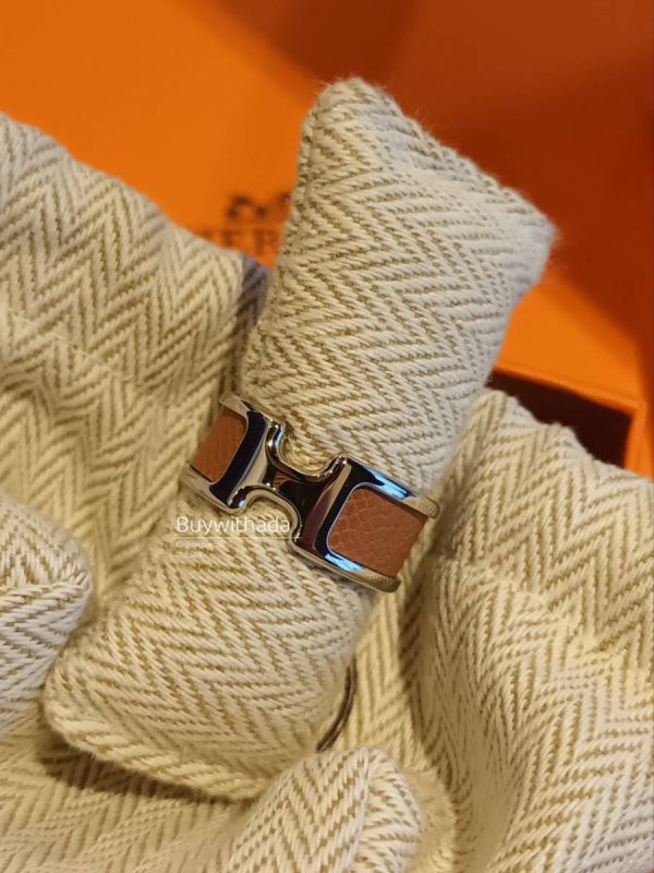 HERMES Olympe 爆款H 戒指 金棕銀 S 現貨 buywithada,france,全球代購,歐洲,exquisite,quality goods,posh,fancy,luxurious