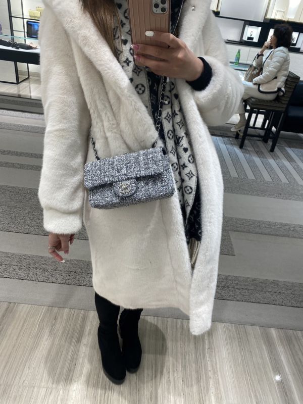 台灣現貨 CHANEL 24P TWEED MINI CF 20 黑白毛尼 春夏新款 buywithada,france,全球代購,歐洲,exquisite,quality goods,posh,fancy,luxurious