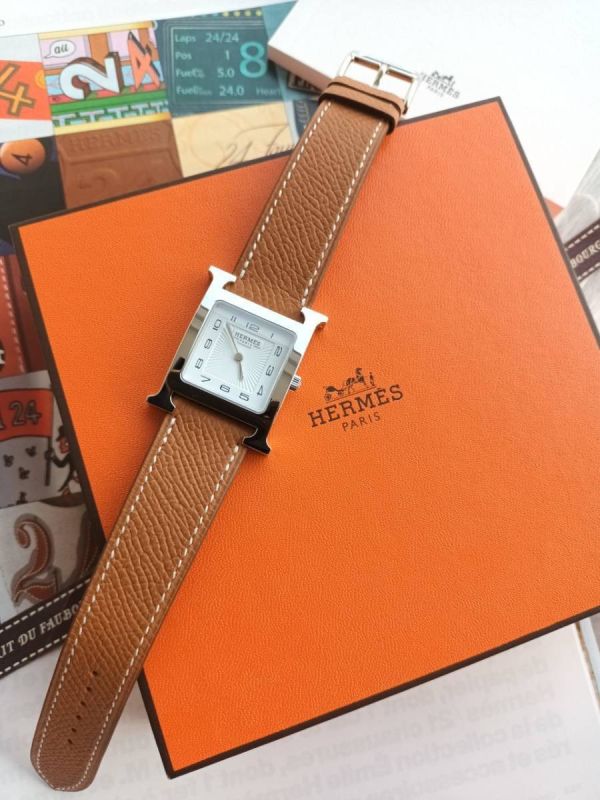 台灣現貨 HERMES HEURE H 金棕銀 30mm 中號 buywithada,france,全球代購,歐洲,exquisite,quality goods,posh,fancy,luxurious,hermes,watch