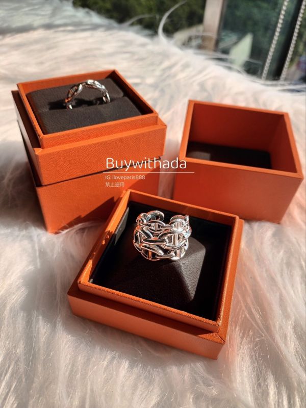 HERMES 925 純銀三層豬鼻戒 buywithada,france,全球代購,歐洲,exquisite,quality goods,posh,fancy,luxurious