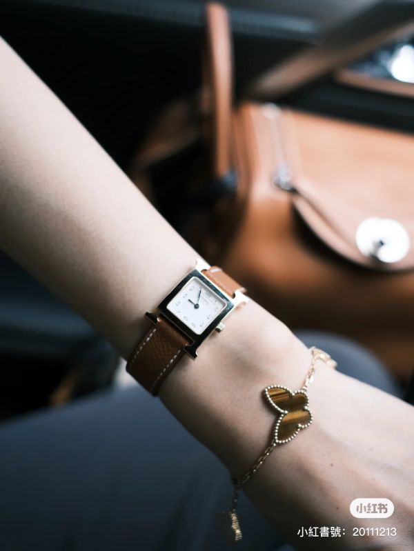 台灣現貨 HERMES HEURE H 金棕銀 30mm 中號 buywithada,france,全球代購,歐洲,exquisite,quality goods,posh,fancy,luxurious,hermes,watch