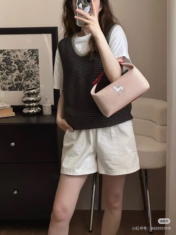 Hermès bride a brac 便當包/飯盒包 Baby 系列 GM 陶土紅拚色 buywithada,france,全球代購,歐洲,exquisite,quality goods,posh,fancy,luxurious
