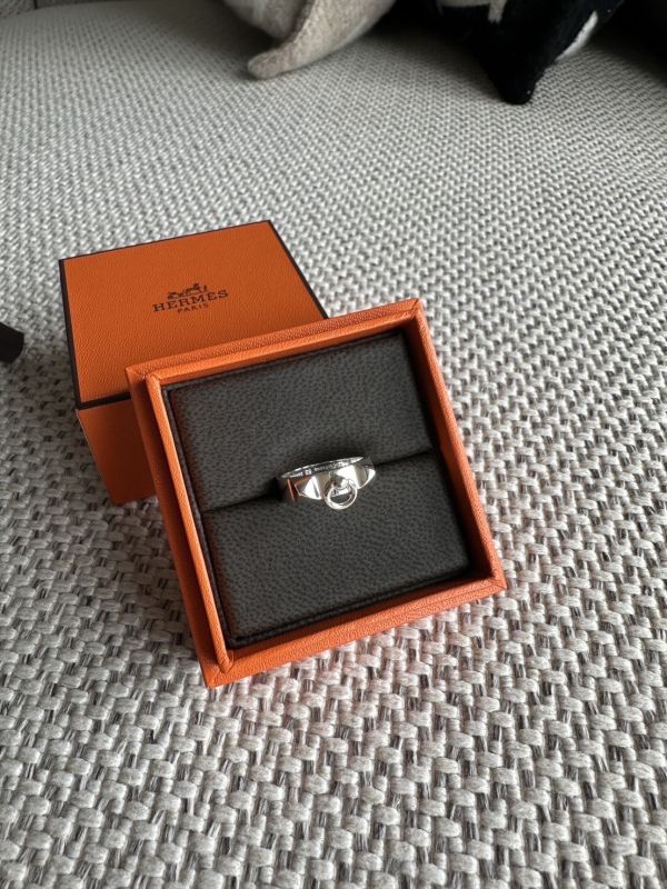 HERMES 純銀 CDC 戒指 SIZE 52、53 buywithada,france,全球代購,歐洲,exquisite,quality goods,posh,fancy,luxurious