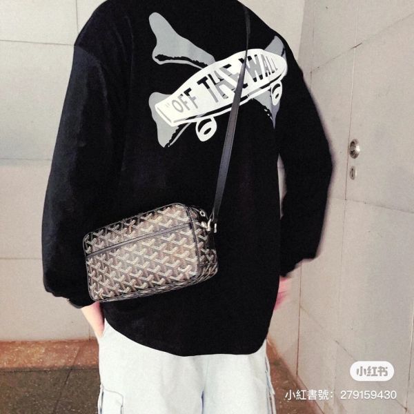 台灣現貨 GOYARD 爆款 CAPE VERT PM 黑色相機包 buywithada,france,全球代購,歐洲,exquisite,quality goods,posh,fancy,luxurious
