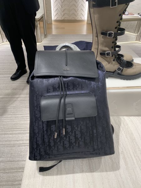 DIOR MOTION 老花後背包 黑色 buywithada,france,全球代購,歐洲,exquisite,quality goods,posh,fancy,luxurious