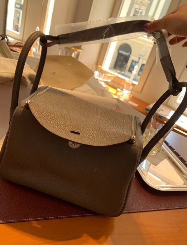 Hermes Lindy 26 象灰銀釦 buywithada,france,全球代購,歐洲,exquisite,quality goods,posh,fancy,luxurious