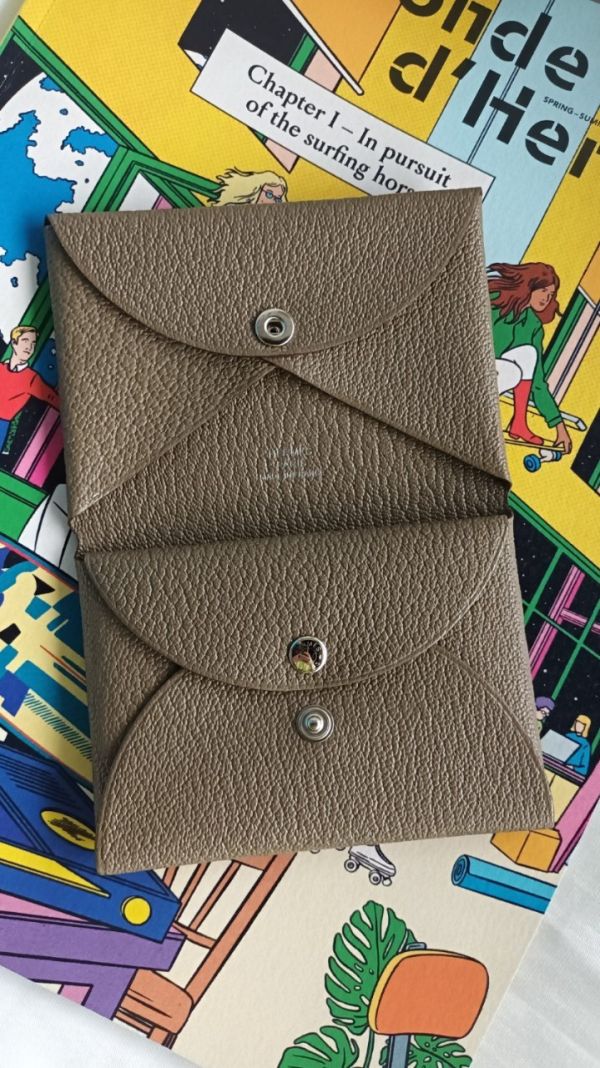 HERMES CALVI DUO 山羊皮 大象灰 buywithada,france,全球代購,歐洲,exquisite,quality goods,posh,fancy,luxurious
